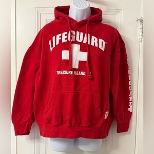WOMENS lifeguard hoodie Medium